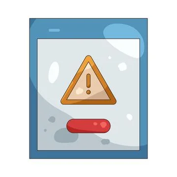 Illustration of Blocked web Stock Illustration