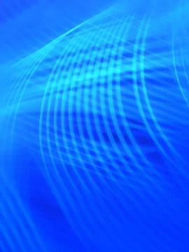 Illustration of blue refracted rays - perfect for a digital background Stock Illustration