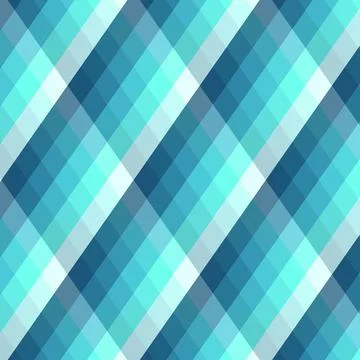 Illustration of blue seamless argyle pattern Stock Photos