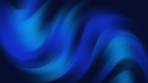 Illustration of blue twisted gradient wavy twirls. Abstract Colorful Backgrou Stock Illustration
