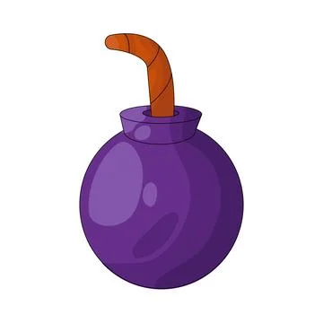 Illustration of bomb Stock Illustration