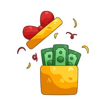 Illustration of Bonus Stock Illustration