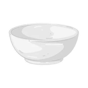 Illustration of bowl Stock Illustration