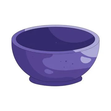 Illustration of bowl Stock Illustration