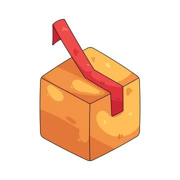 Illustration of box Stock Illustration