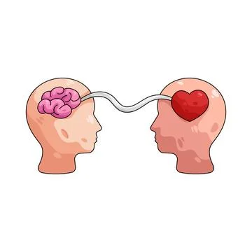 Illustration of Brainstorming Stock Illustration