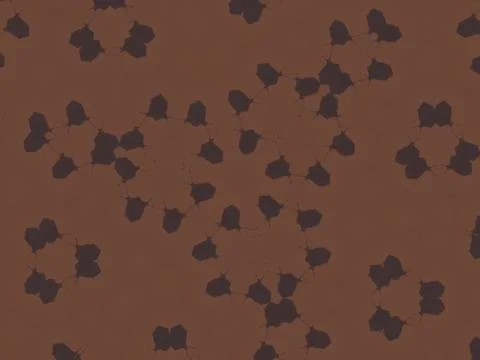Illustration of brown texture with dark patterns for background or wallpaper Stock Illustration