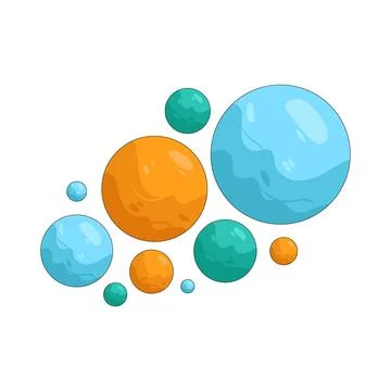 Illustration of bubble Stock Illustration