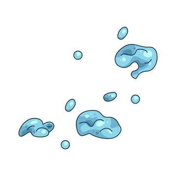 Illustration of bubble 스톡 일러스트