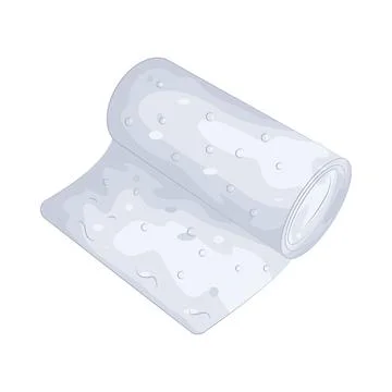 Illustration of Bubble wrap Stock Illustration
