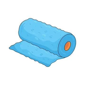 Illustration of Bubble wrap 스톡 일러스트