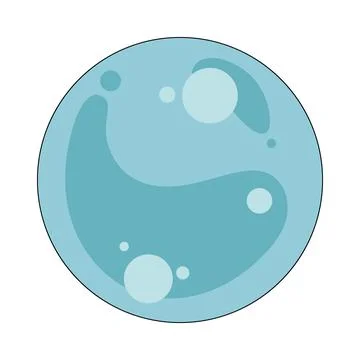 Illustration of Bubbles Stock Illustration
