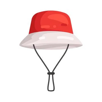 Illustration of Bucket Hat Stock Illustration