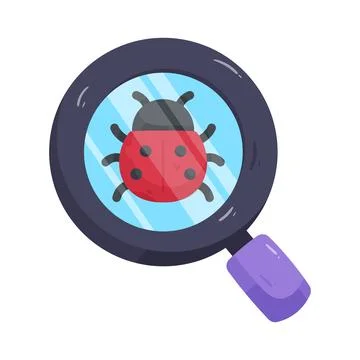 Illustration of bug 스톡 일러스트