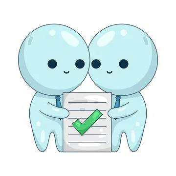 Illustration of business partner Stock Illustration