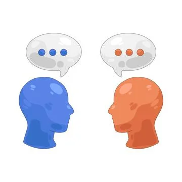 Illustration of Business talk Illustration