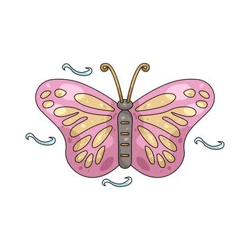 Illustration of Butterfly Stock Illustration