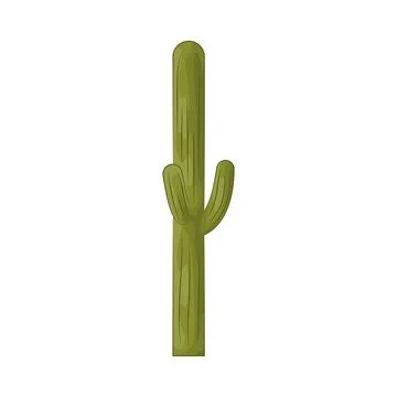 Illustration of cactus Ilustración de archivo