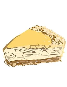 Illustration of cake Stock Illustration