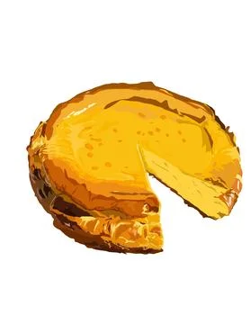 Illustration of cake Stock Illustration