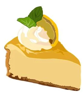 Illustration of cake Stock Illustration