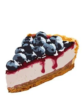 Illustration of cake Stock Illustration