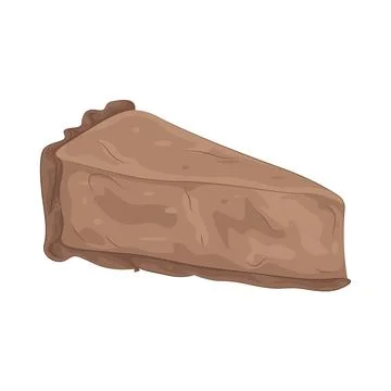 Illustration of cake slice Stock Illustration