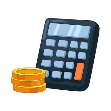 Illustration of calculator Stock Illustration