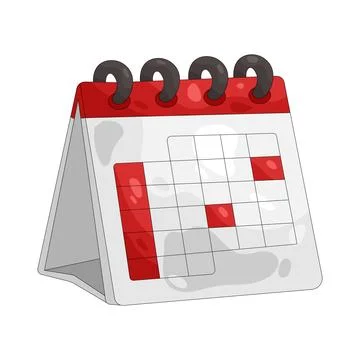 Illustration of calendar Stock-Illustration
