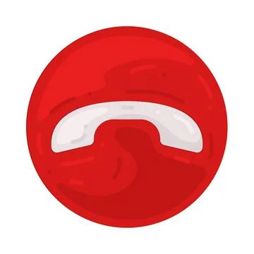 Illustration of call button Stock Illustration