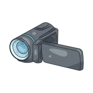 Illustration of camcorder Stock Illustration