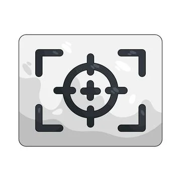 Illustration of Camera focus Stock Illustration