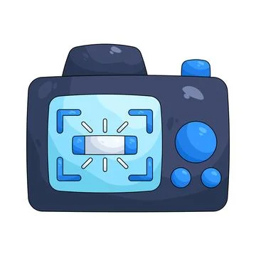 Illustration of Camera focus Stock Illustration