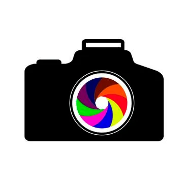 Illustration of camera Stock Illustration