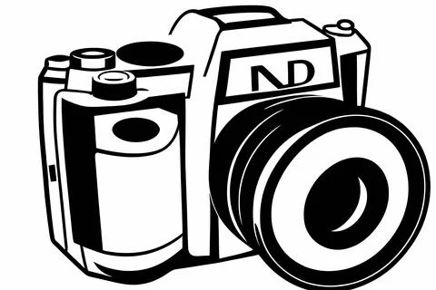 Illustration of camera Stock Illustration