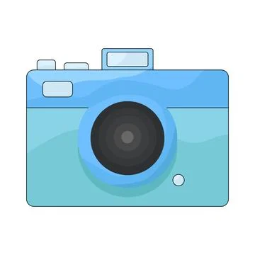 Illustration of camera Stock Illustration