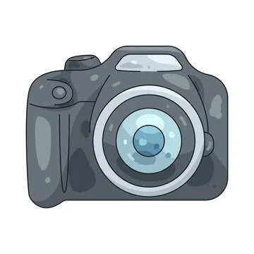 Illustration of camera Stock Illustration