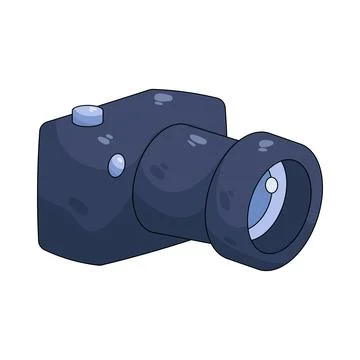 Illustration of camera Stock Illustration