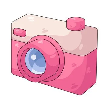 Illustration of camera Stock Illustration
