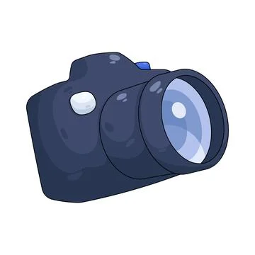 Illustration of camera Stock Illustration