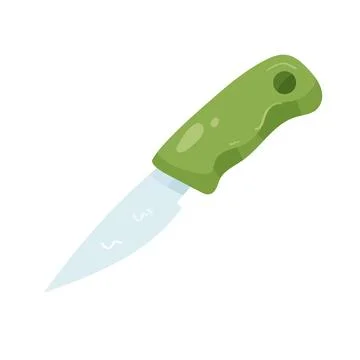 Illustration of camping knife Stock Illustration