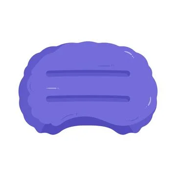 Illustration of camping pillow Stock Illustration