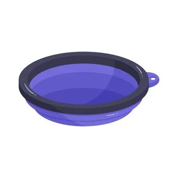 Illustration of camping plate Stock Illustration