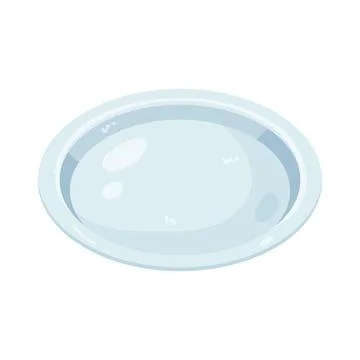 Illustration of camping plate Stock Illustration