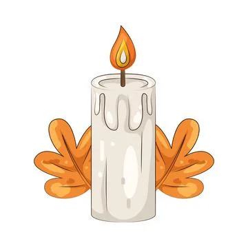 Illustration of candle Stock Illustration