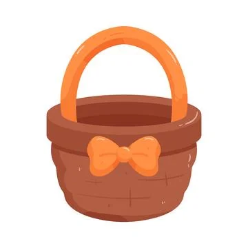 Illustration of candy basket Stock-Illustration