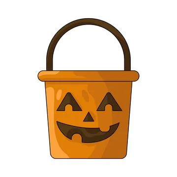 Illustration of candy bucket Stock Illustration