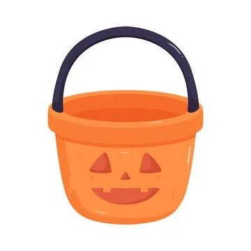 Illustration of candy bucket Illustrazione stock