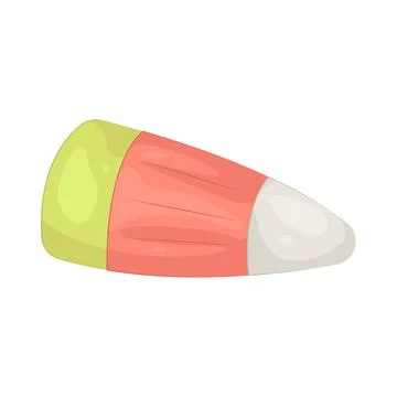 Illustration of Candy Corn Stock Illustration