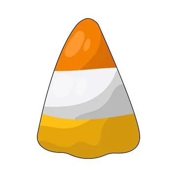 Illustration of Candy corn Stock Illustration